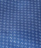  NM Slim Krawatte - Blau gemustert Kleine gemusterte Krawatten
